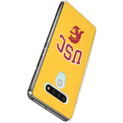 University of Southern California USC Trojans Yellow LG Stylo 6 Clear Case