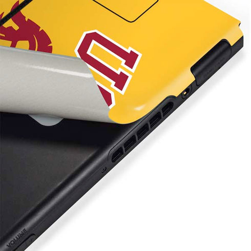 University of Southern California USC Trojans Yellow Nintendo Switch Bundle Skin