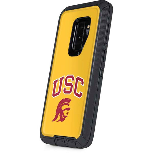 University of Southern California USC Trojans Yellow Otterbox Defender Galaxy Skin