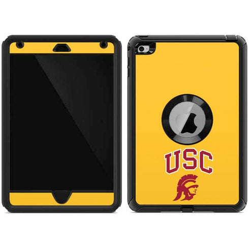 University of Southern California USC Trojans Yellow Otterbox Defender iPad Skin