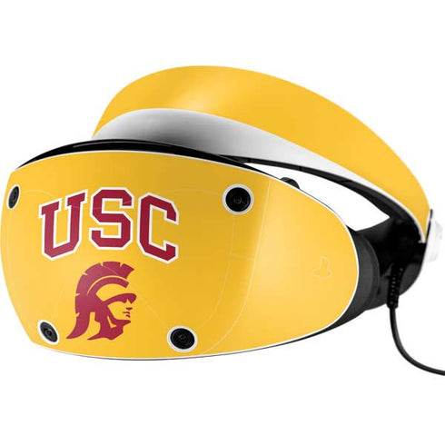 University of Southern California USC Trojans Yellow PlayStation VR2 Skin