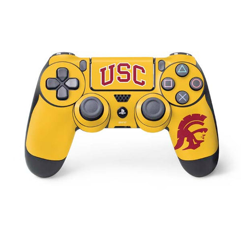 University of Southern California USC Trojans Yellow PS4 Controller Skin