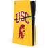 University of Southern California USC Trojans Yellow PS5 Slim Disk Console Skin