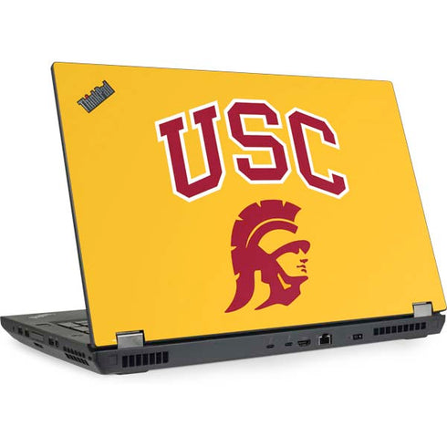 University of Southern California USC Trojans Yellow Lenovo ThinkPad Skin