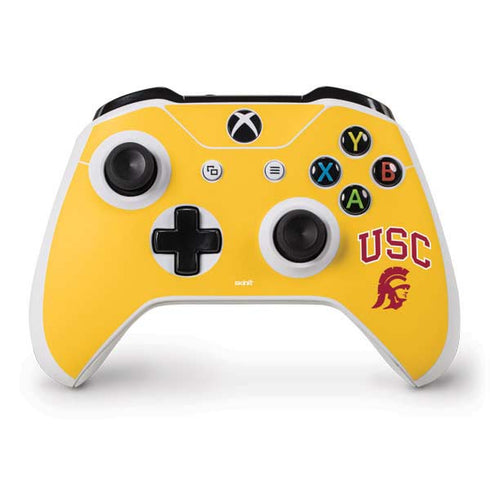 University of Southern California USC Trojans Yellow Xbox One S Controller Skin