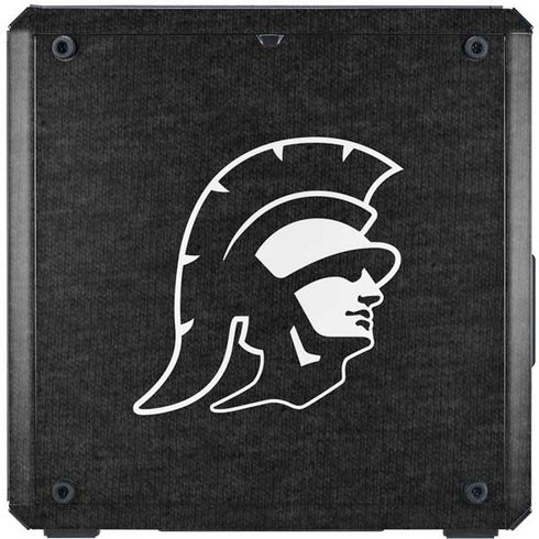 University of Southern California USC White Trojan Mascot Cooler Master MasterBox Q300L Mini Tower Skin