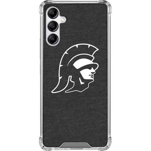 University of Southern California USC White Trojan Mascot Galaxy A14 5G Clear Case