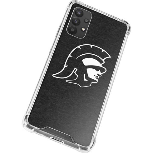University of Southern California USC White Trojan Mascot Galaxy A32 5G Clear Case