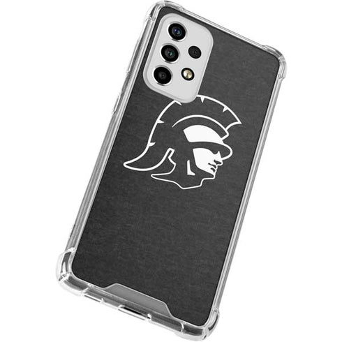 University of Southern California USC White Trojan Mascot Galaxy A53 5G Clear Case