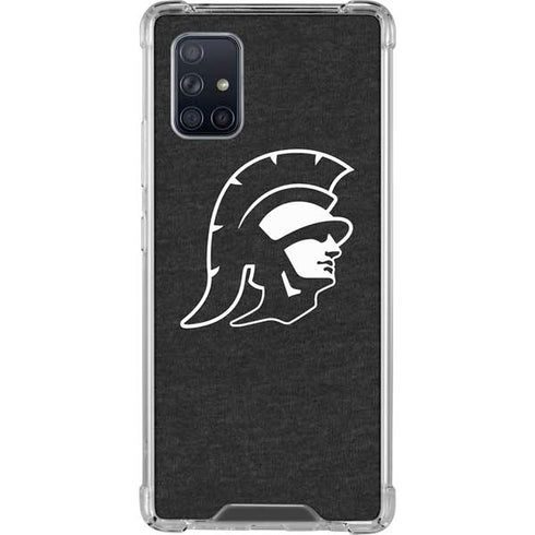 University of Southern California USC White Trojan Mascot Galaxy A71 5G Clear Case