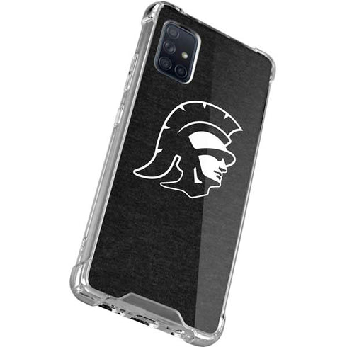 University of Southern California USC White Trojan Mascot Galaxy A71 5G Clear Case