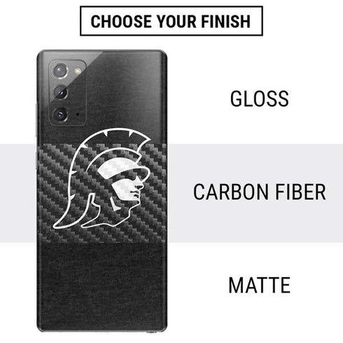 University of Southern California USC White Trojan Mascot Galaxy Note20 5G Skin