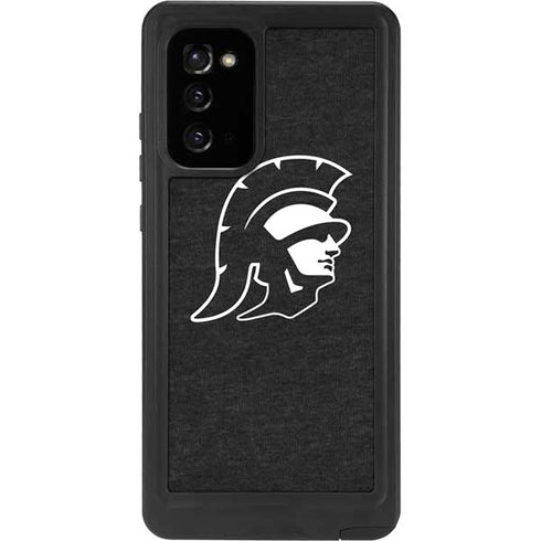 University of Southern California USC White Trojan Mascot Galaxy Note20 5G Waterproof Case