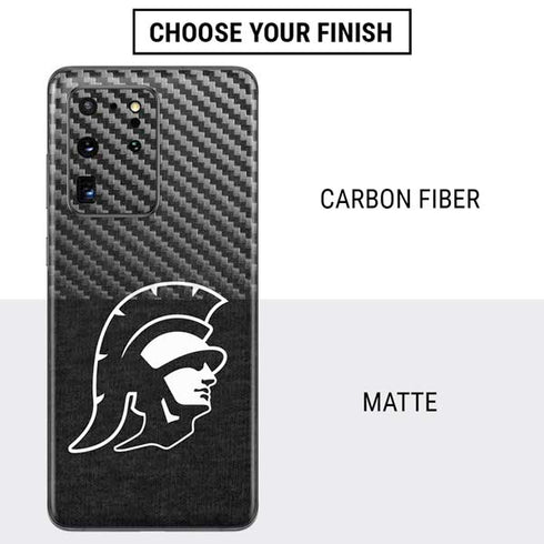 University of Southern California USC White Trojan Mascot Galaxy S20 Ultra 5G Skin