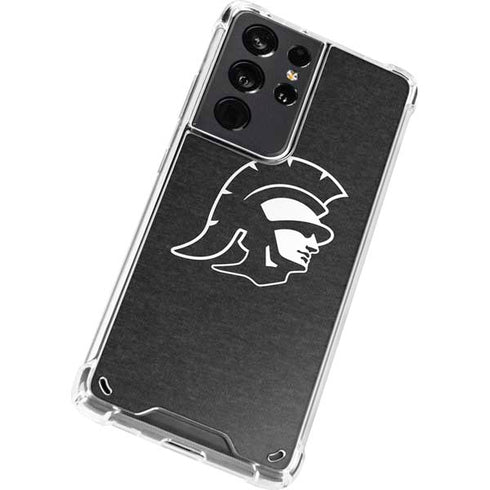 University of Southern California USC White Trojan Mascot Galaxy S21 Ultra 5G Clear Case