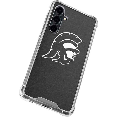 University of Southern California USC White Trojan Mascot Galaxy S23 FE Clear Case