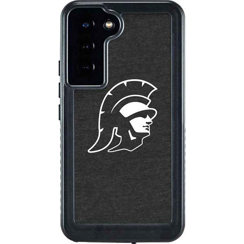 University of Southern California USC White Trojan Mascot Galaxy S23 Plus Waterproof Case