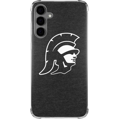 University of Southern California USC White Trojan Mascot Galaxy S24 Plus Clear Case