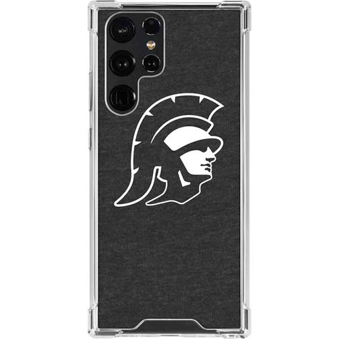 University of Southern California USC White Trojan Mascot Galaxy S24 Ultra Clear Case