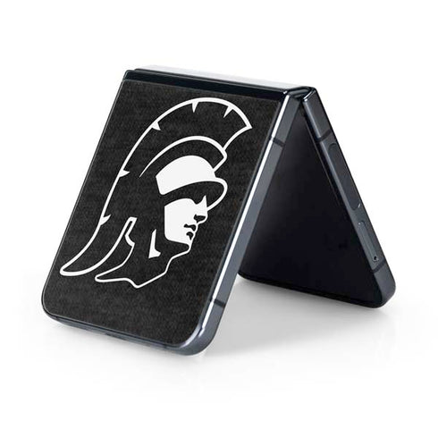 University of Southern California USC White Trojan Mascot Galaxy Z Flip5 5G Skin