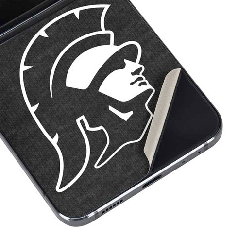 University of Southern California USC White Trojan Mascot Galaxy Z Flip5 5G Skin