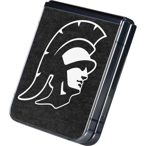 University of Southern California USC White Trojan Mascot Galaxy Z Flip5 5G Skin