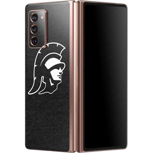 University of Southern California USC White Trojan Mascot Galaxy Z Fold2 5G Skin