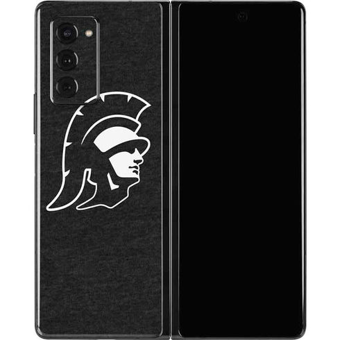 University of Southern California USC White Trojan Mascot Galaxy Z Fold2 5G Skin