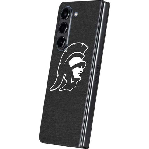 University of Southern California USC White Trojan Mascot Galaxy Z Fold5 5G Skin