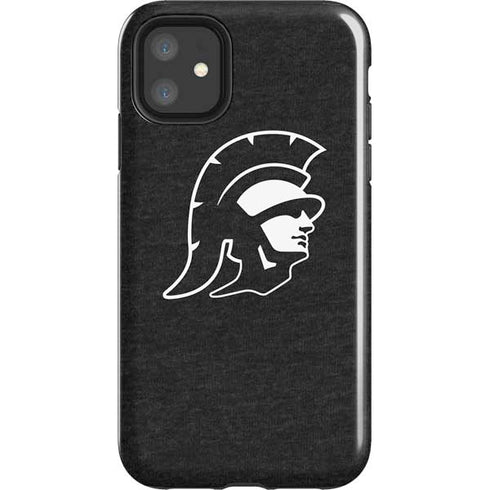 University of Southern California USC White Trojan Mascot iPhone 11 Impact Case