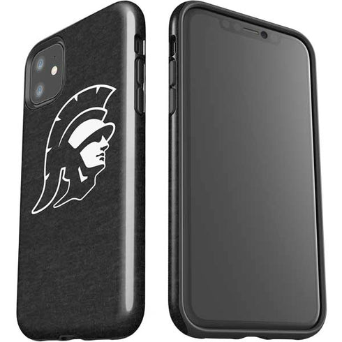 University of Southern California USC White Trojan Mascot iPhone 11 Impact Case
