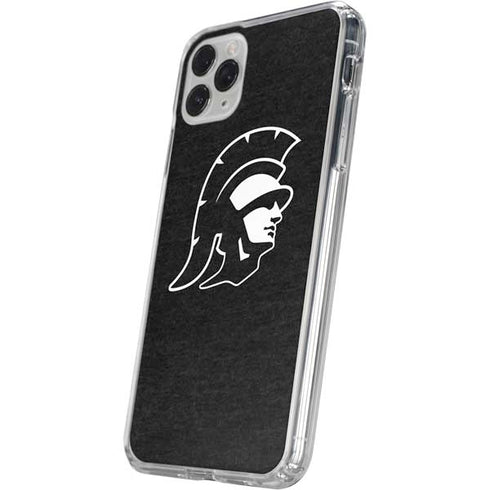 University of Southern California USC White Trojan Mascot iPhone 11 Pro Clear Case