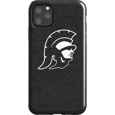 University of Southern California USC White Trojan Mascot iPhone 11 Pro Max Impact Case
