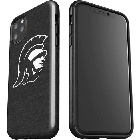 University of Southern California USC White Trojan Mascot iPhone 11 Pro Max Impact Case