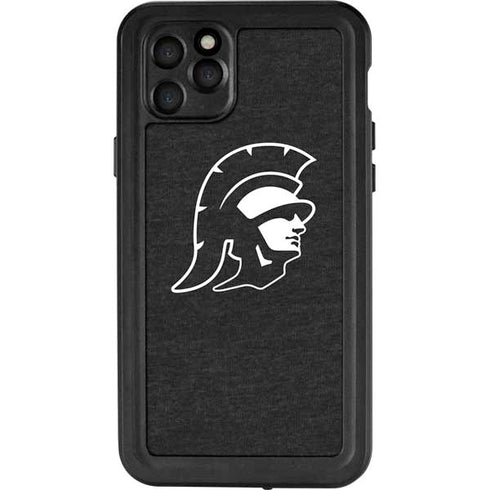 University of Southern California USC White Trojan Mascot iPhone 11 Pro Max Waterproof Case