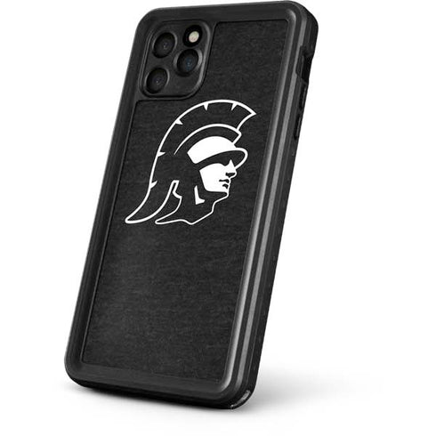 University of Southern California USC White Trojan Mascot iPhone 11 Pro Waterproof Case