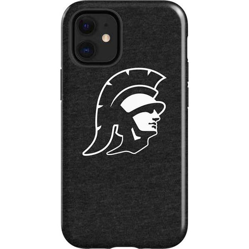 University of Southern California USC White Trojan Mascot iPhone 12 Mini Impact Case