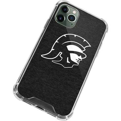 University of Southern California USC White Trojan Mascot iPhone 12 Pro Clear Case