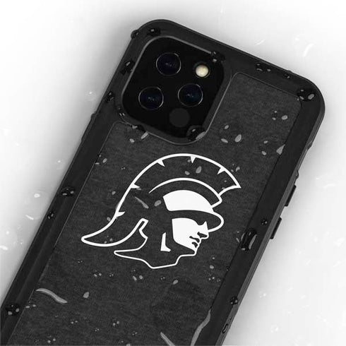 University of Southern California USC White Trojan Mascot iPhone 12 Pro Waterproof Case