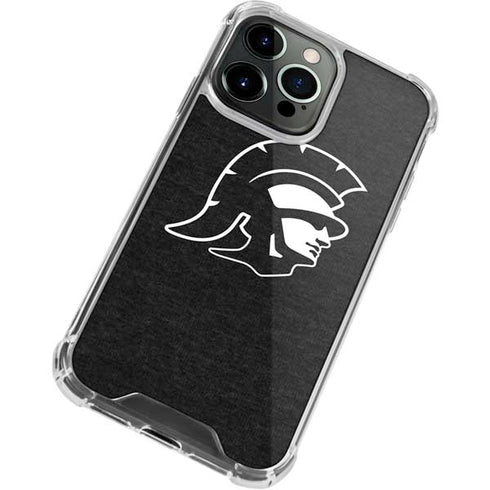 University of Southern California USC White Trojan Mascot iPhone 14 Pro Clear Case