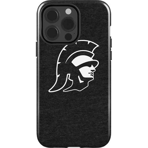 University of Southern California USC White Trojan Mascot iPhone 14 Pro Impact Case