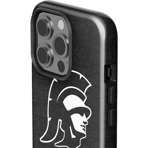 University of Southern California USC White Trojan Mascot iPhone 14 Pro Impact Case