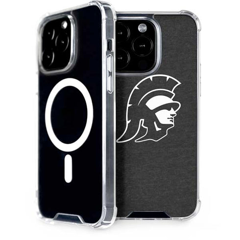 University of Southern California USC White Trojan Mascot iPhone 14 Pro MagSafe Case