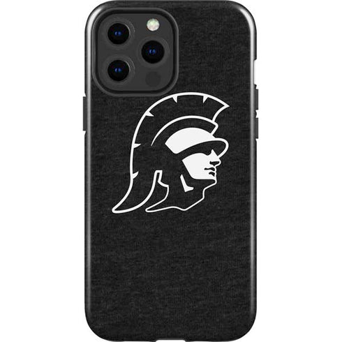 University of Southern California USC White Trojan Mascot iPhone 15 Pro Max Impact Case