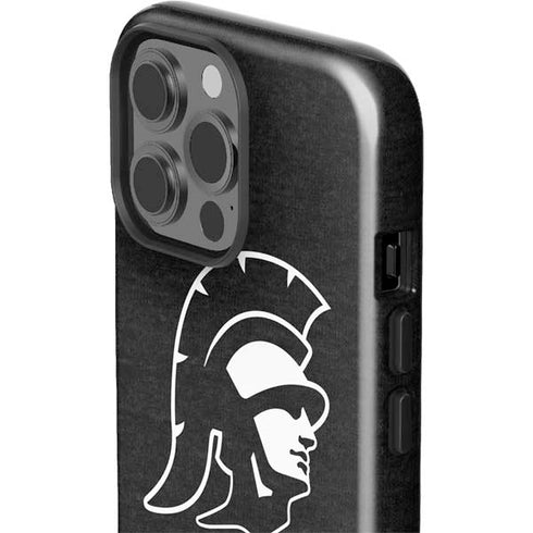 University of Southern California USC White Trojan Mascot iPhone 15 Pro Max Impact Case