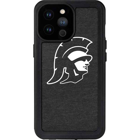 University of Southern California USC White Trojan Mascot iPhone 14 Pro Max Waterproof Case
