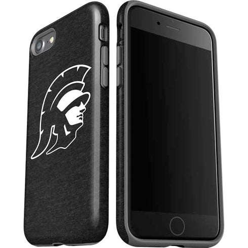 University of Southern California USC White Trojan Mascot iPhone SE (2nd & 3rd Gen) Pro Case