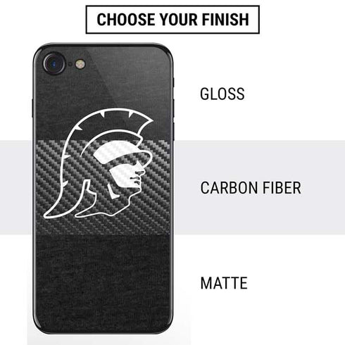 University of Southern California USC White Trojan Mascot iPhone SE (2nd & 3rd Gen) Skin