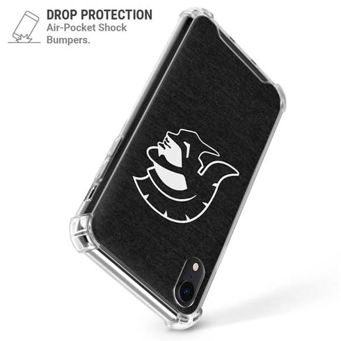 University of Southern California USC White Trojan Mascot iPhone XR Clear Case