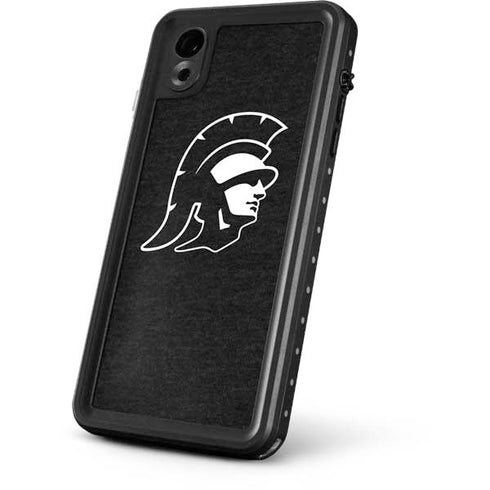 University of Southern California USC White Trojan Mascot iPhone XR Waterproof Case